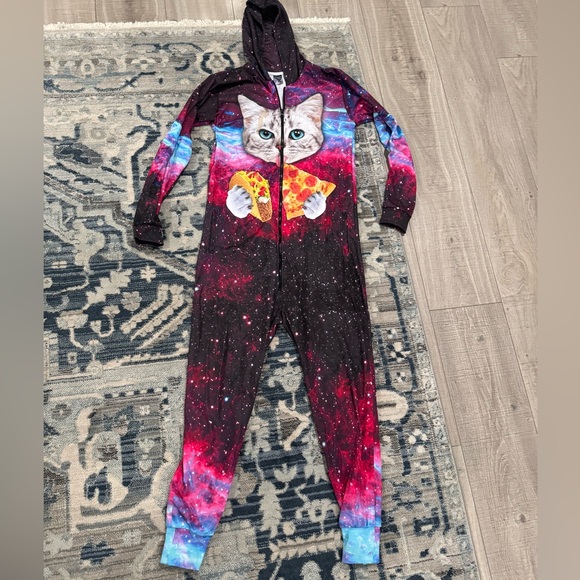 All Over Print Taco Cat Onesie - Size M - Picture 2 of 7